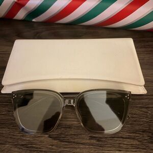 Gentle Monster Palette Transparent Gray/olive sunnies